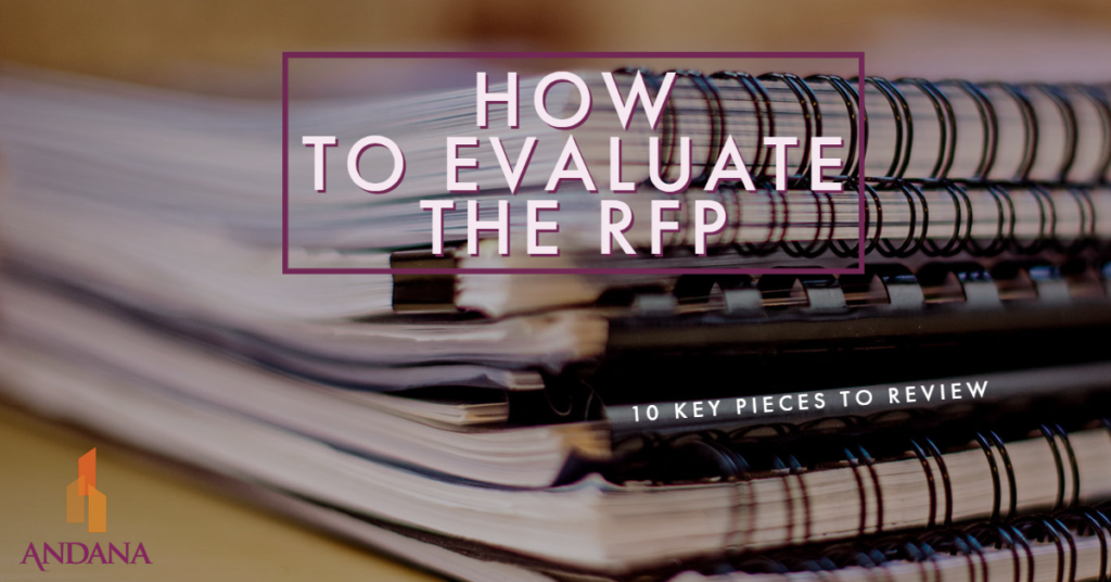 How to evaluate the rfp