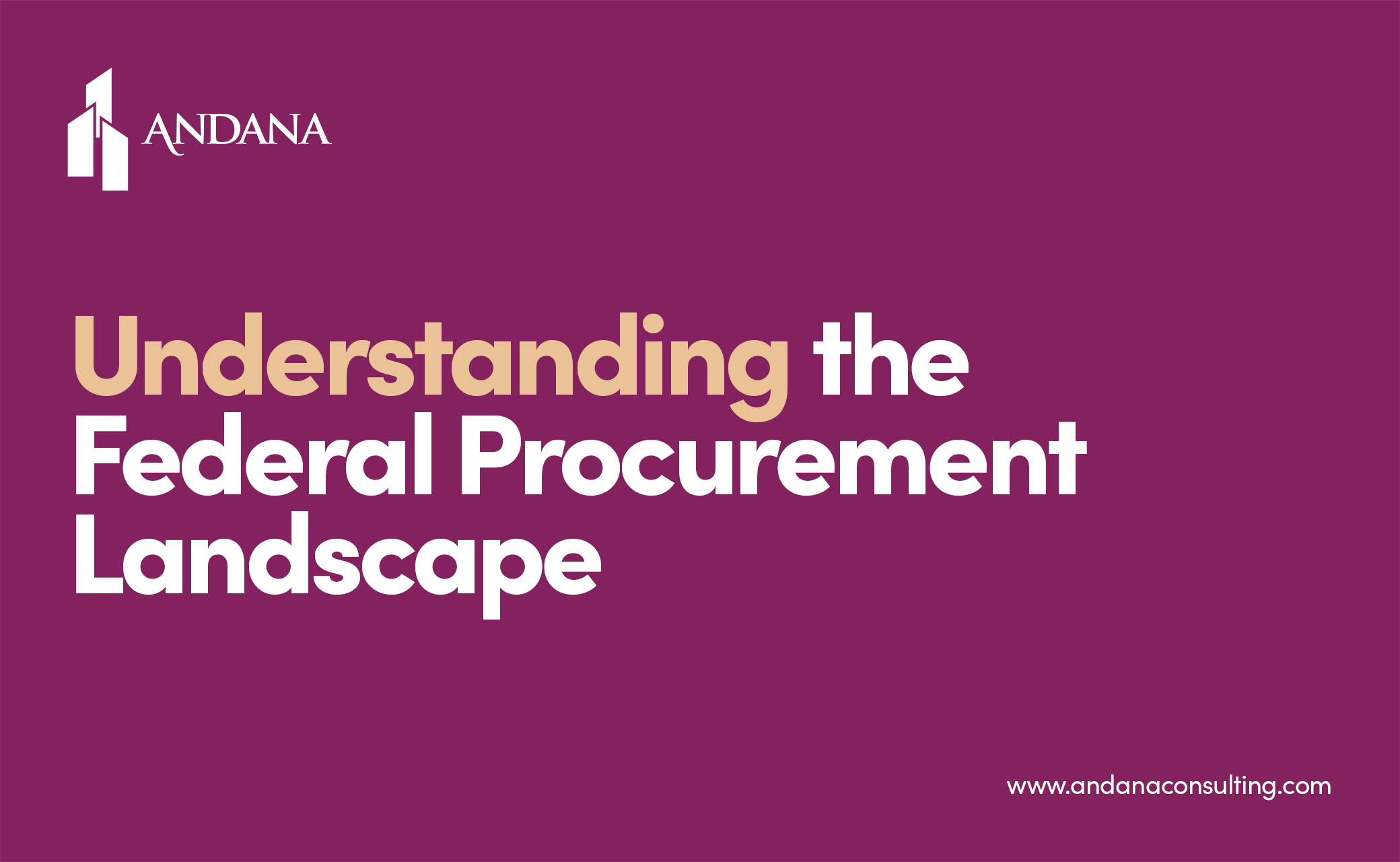 Understanding the Federal Procurement Landscape